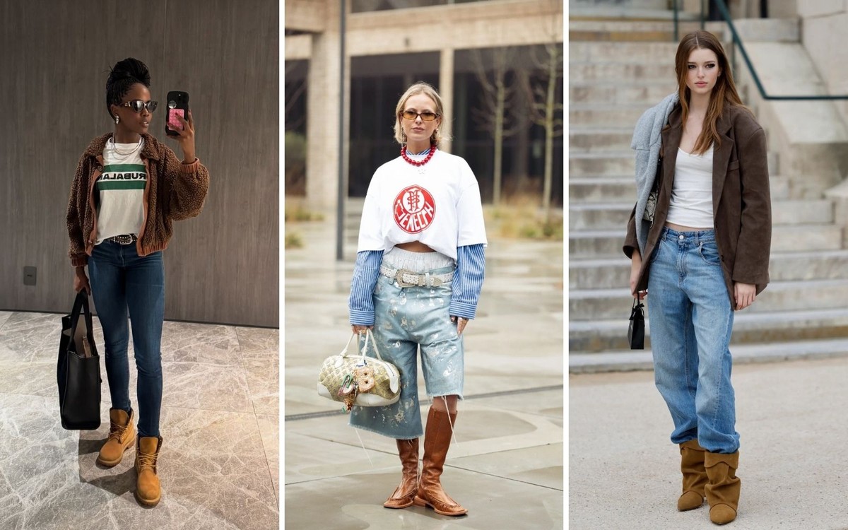 Jeans e botas marrons: a combinação perfeita para arrasar no visual Jeans e botas marrons: a combinação perfeita para arrasar no visual