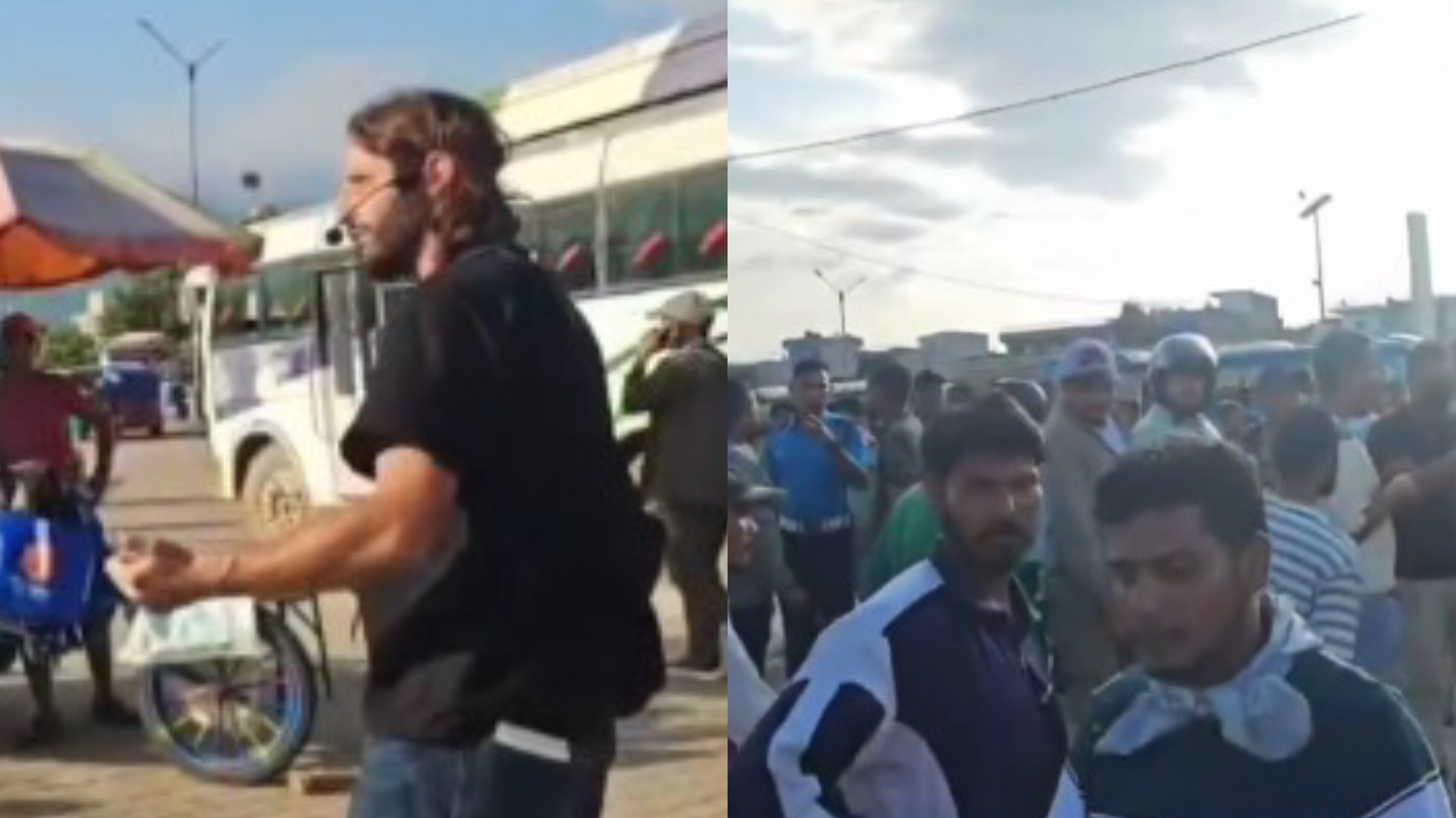Evangelista de rua é agredido por hindus no Nepal e precisa de escolta policial David Ramirez e cristãos locais foram atacados por uma multidão. (Foto: Reprodução/Instagram/David Ramirez)