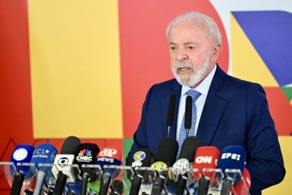 O presidente Lula em entrevista coletiva em 30 de janeiro de 2025. (Foto: Evaristo Sá/AFP)