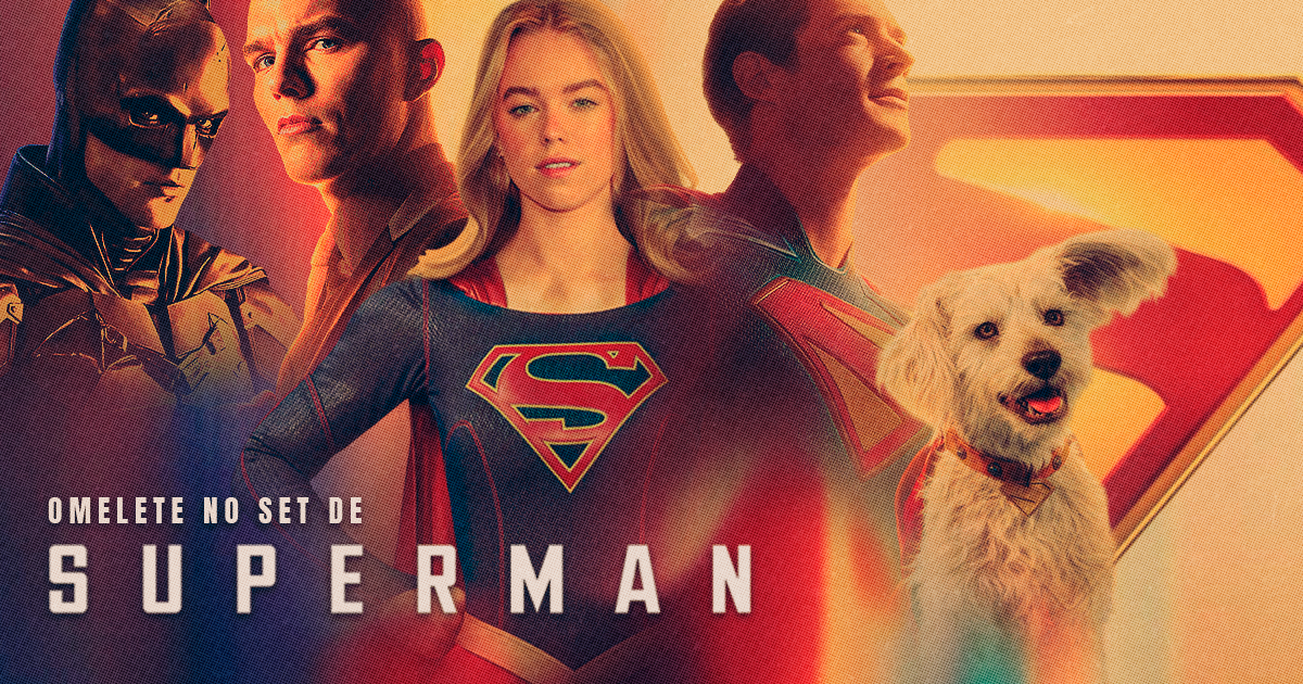 Superman ganha novidades empolgantes com visita ao set de filmagens Superman Batman (Foto: Reprodução)