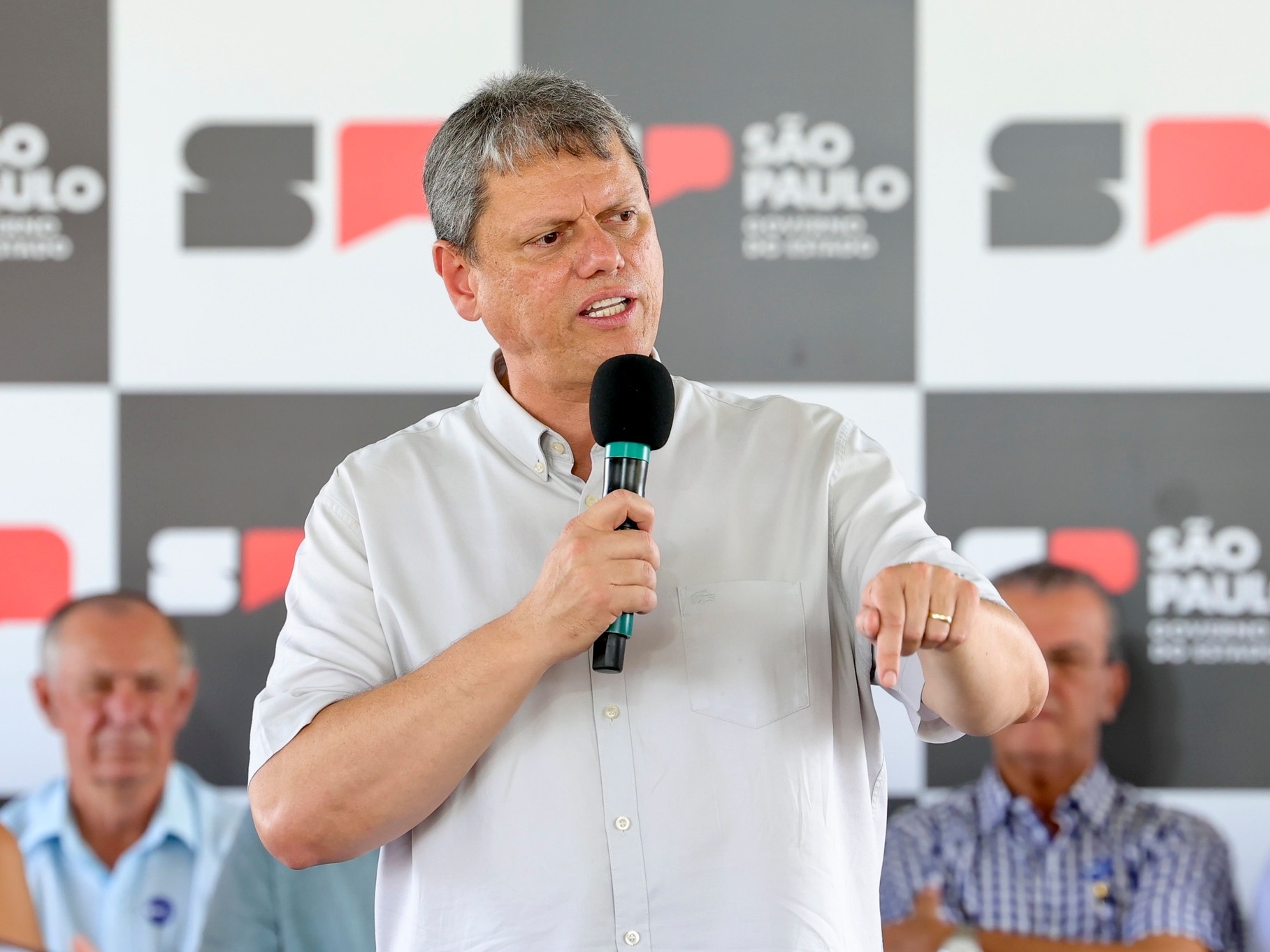 Governador de São Paulo, Tarcísio de Freitas (Republicanos), é aliado do ex-presidente Jair Bolsonaro (Foto: Célio Messias/Governo do Estado de SP)