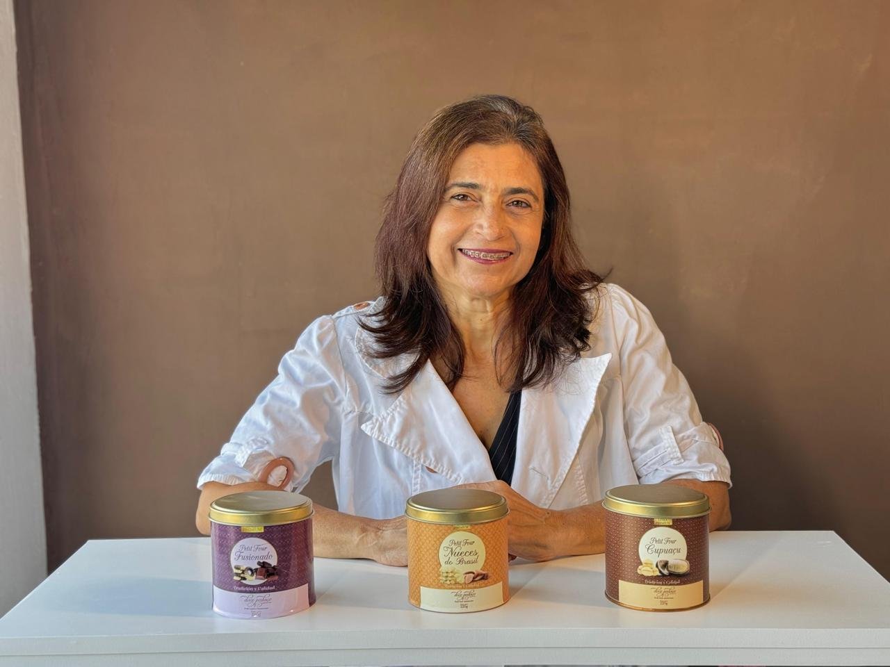 Ana Luzia Alhadeff, fundadora da Doce Pedaço Biscoitos Finos: “Em alguns momentos achei que não daria certo, mas nunca desisti” (Foto: Reprodução)