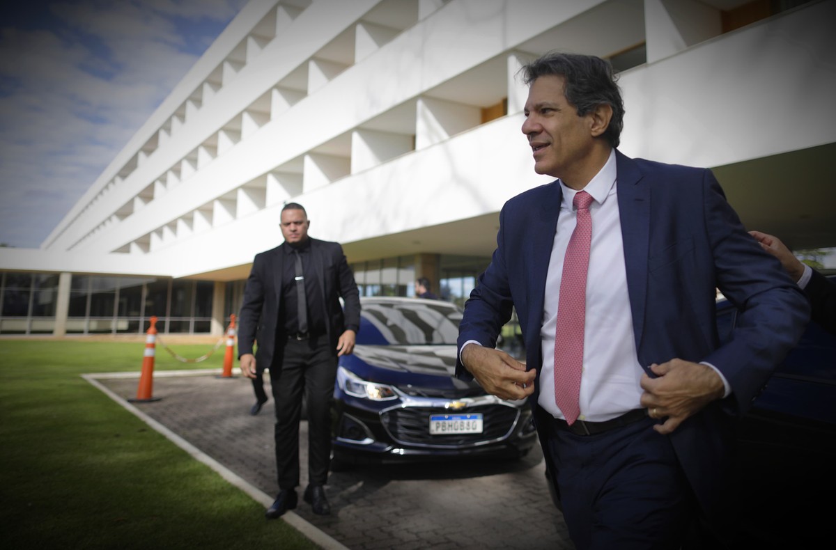 Ministro da Fazenda, Fernando Haddad, em Brasília (Foto: Cristiano Mariz/Agência O Globo)