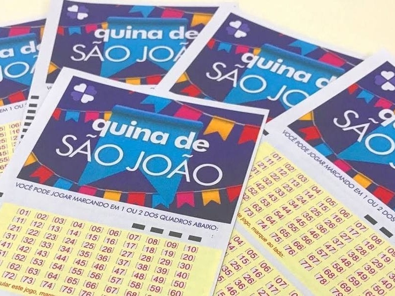 Aposte na Quina de São João até as 19h e concorra a R$ 250 milhões hoje Quina de São João (Foto: Reprodução)