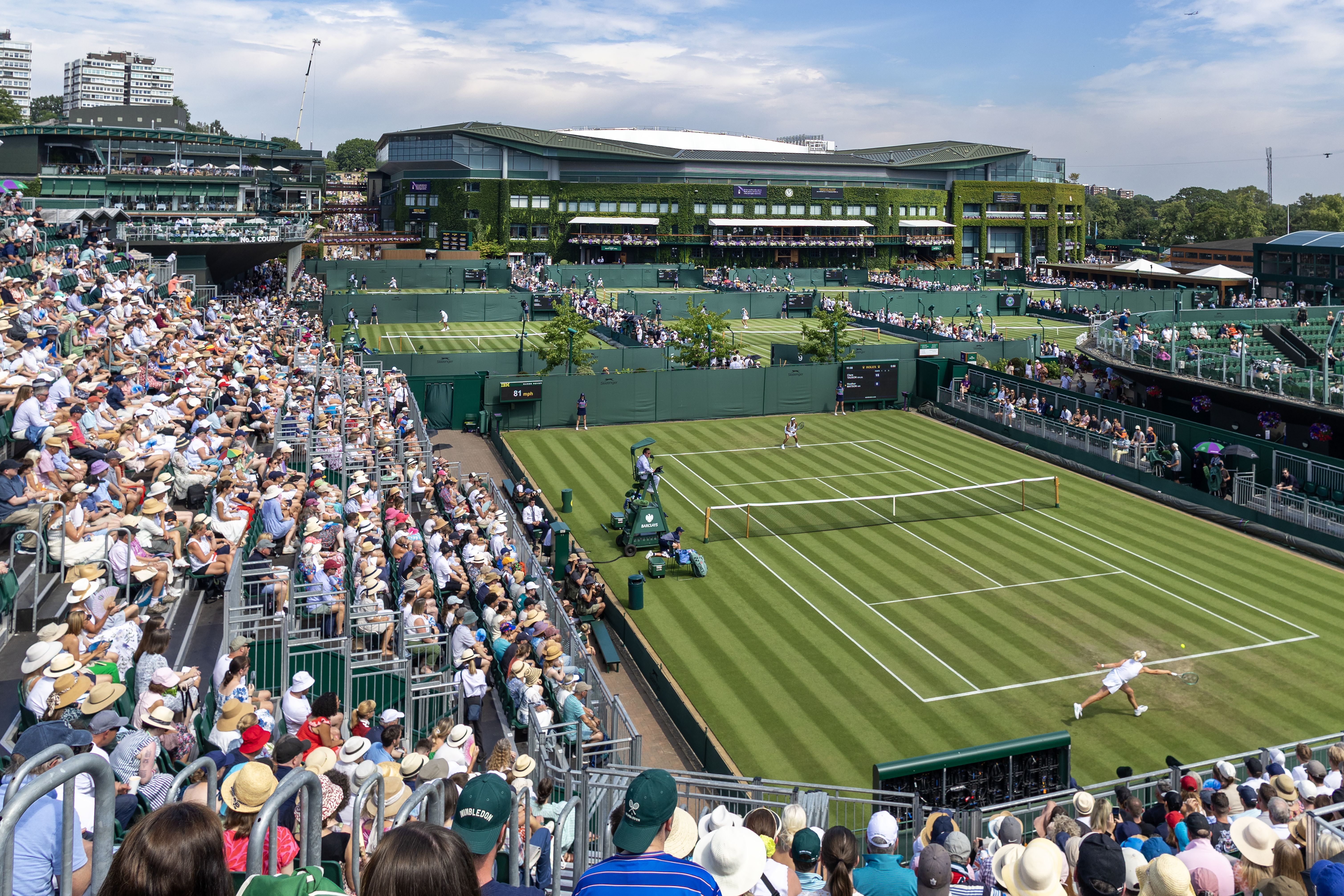 Wimbledon inova e elimina juízes de linha, gerando polêmica entre os fãs Foto: Reprodução