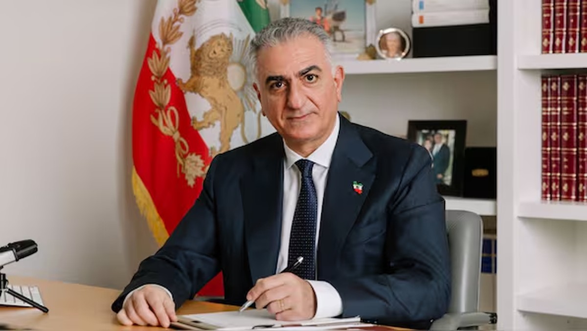 Reza Pahlavi, filho do último xá do Irã, no exílio nos EUA (Foto: Divulgação)