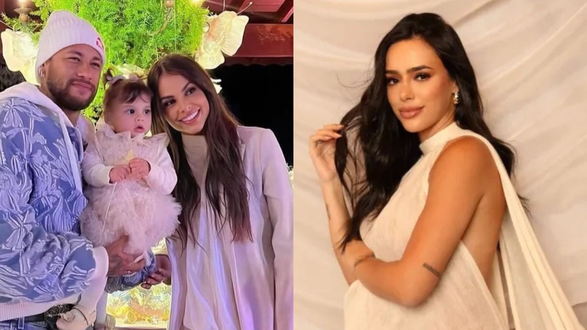 Bruna Biancardi é criticada após comparecer à festa da filha de Neymar Bruna Biancardi reapareceu no noticiário de celebridades por um motivo inusitado: ela compareceu à festa de 1 ano de Helena, filha de Neymar com Amanda Kimberlly, mulher com quem o jogador se envolveu durante o relacionamento com Bruna (Foto: Reprodução/Instagram)