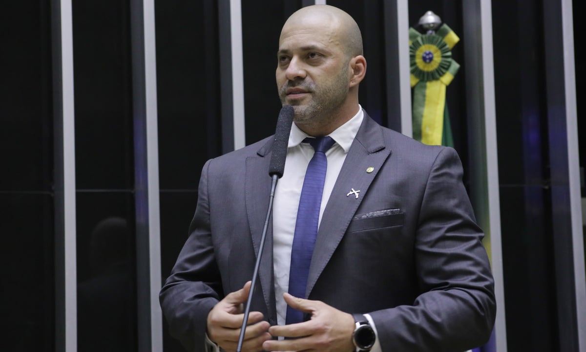 Daniel Silveira solicita autorização para cirurgia urgente no joelho a Moraes O ex-deputado federal Daniel Silveira. (Foto: Paulo Sergio/Câmara dos Deputados)