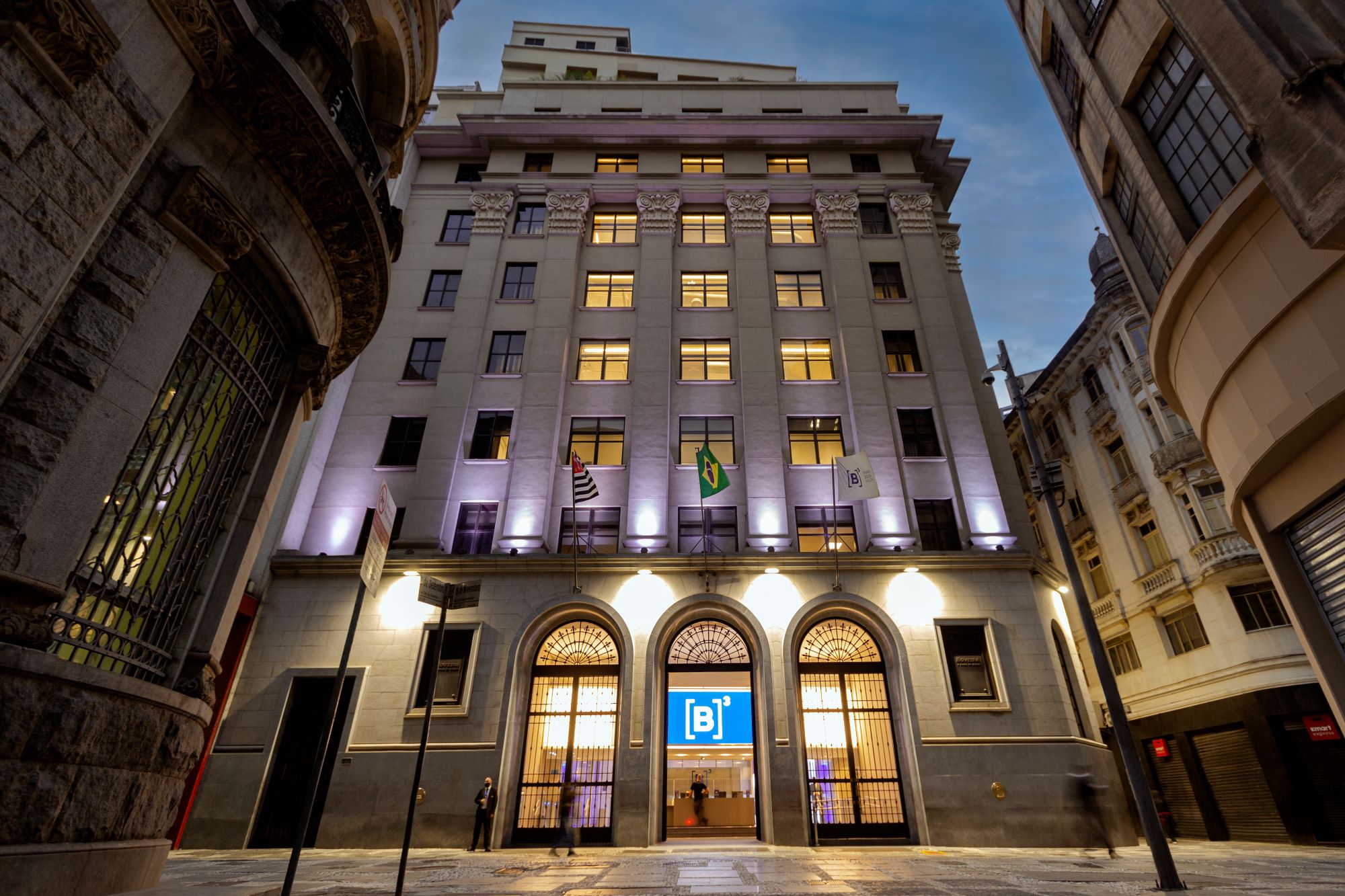 Sede da B3 no centro de São Paulo. (Foto: Divulgação)