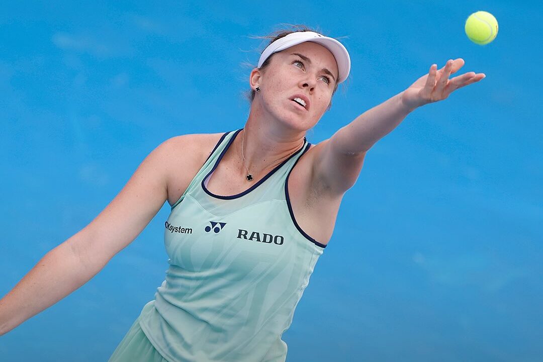 Noskova vence semifinal e garante final tcheca no torneio de Praga Foto: Reprodução