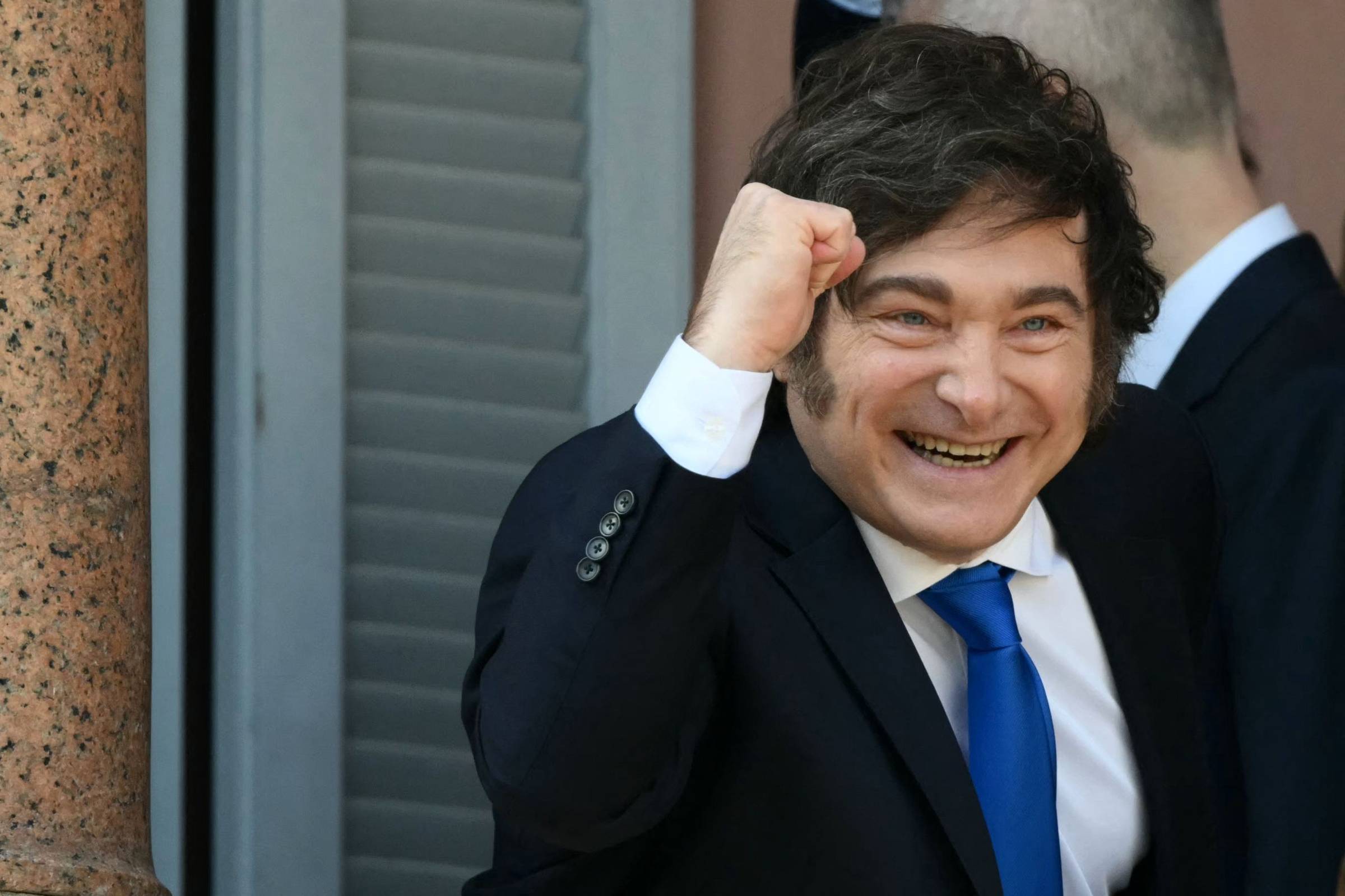 EUA oferecem apoio à Argentina em disputa com YPF e investidores buscam alternativas Presidente da Argentina, Javier Milei (Foto: Luis Robayo/AFP)