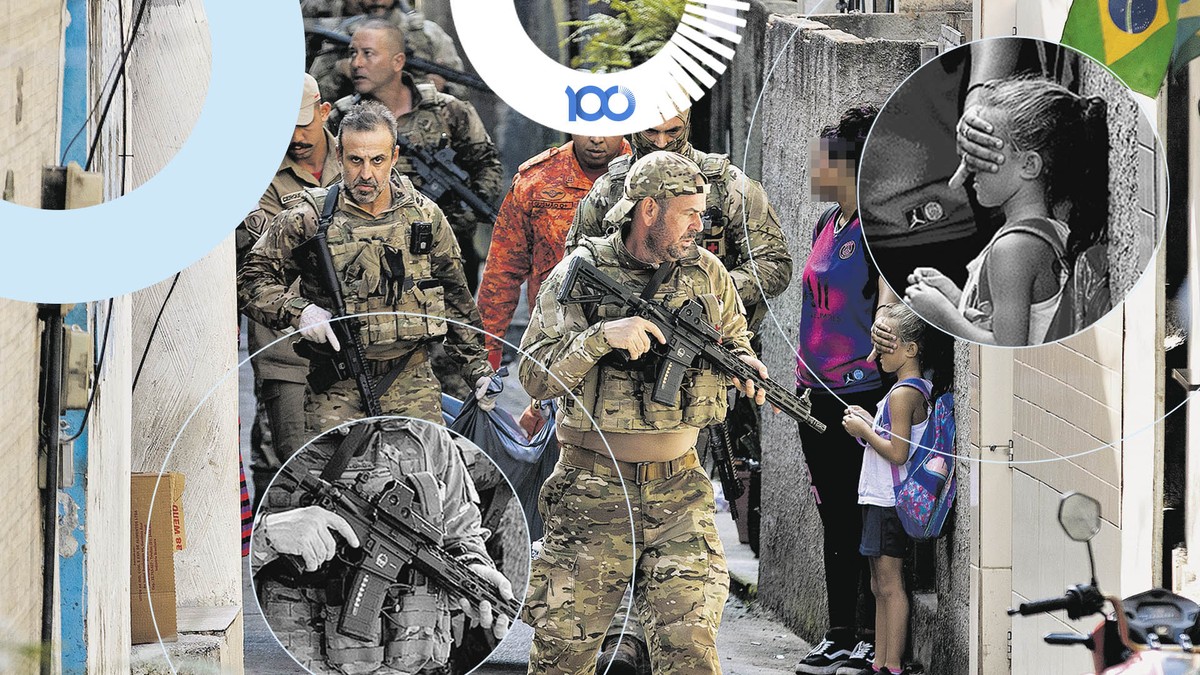 Operação policial na Ladeira dos Tabajaras (Foto: Márcia Foletto)