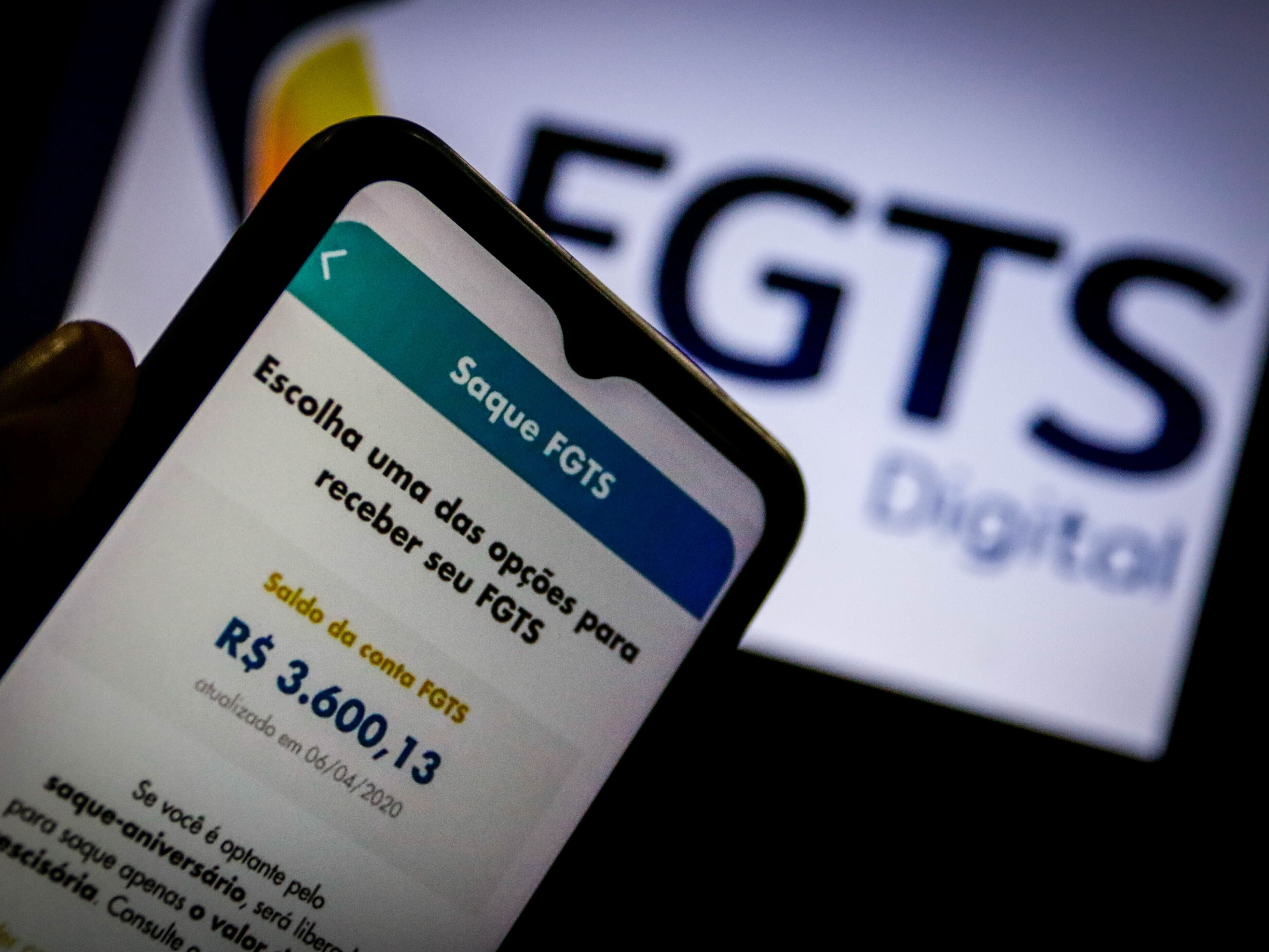 Saiba como consultar seu direito ao lucro do FGTS em 2025 e suas regras Imagem ilustrativa do aplicativo do FGTS, da Caixa (Foto: Aloisio Mauricio/Fotoarena/Estadão Conteúdo)