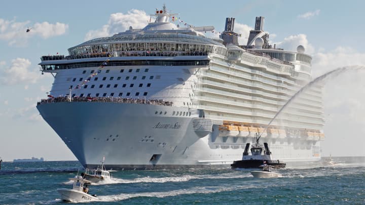 Royal Caribbean aumenta previsão anual com forte demanda por cruzeiros Foto: Reprodução
