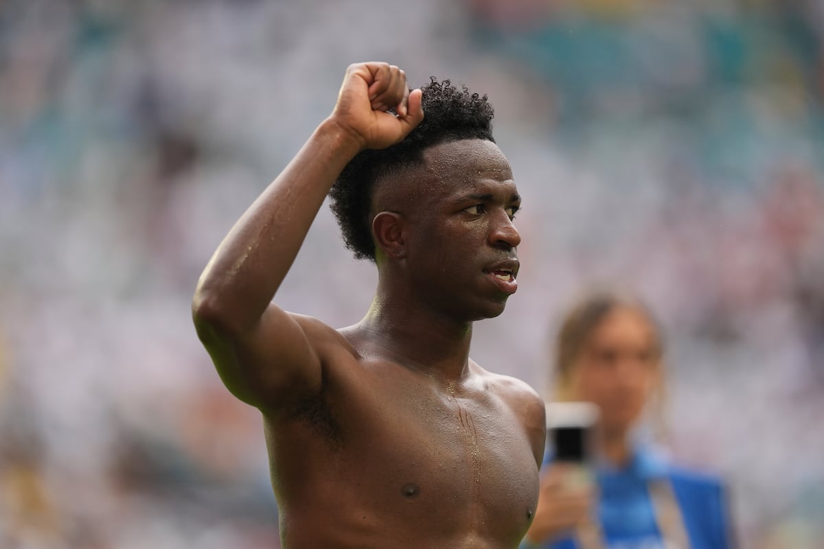 Desobediência ganha destaque com novas instruções e estratégias inovadoras Vinicius celebra a vitória sobre a Juventus na última terça-feira. (Foto: Associated Press/LaPresse)