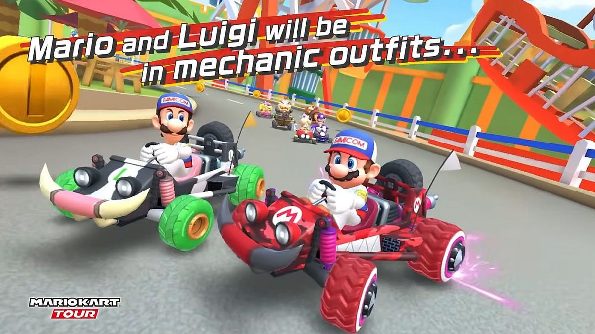 Mario Kart Tour recebe atualização inédita após anos com influência de Mario Kart World Nintendo / Kotaku