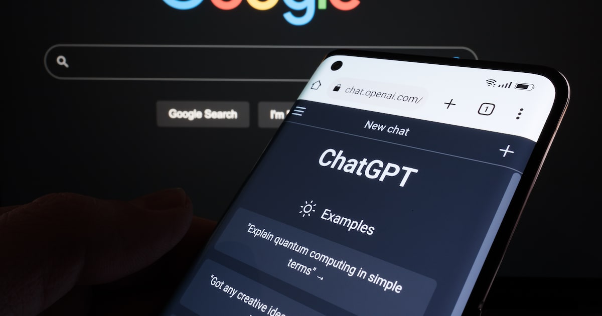 ChatGPT desafia Google e transforma a forma como buscamos informações online Números mostram que o ChatGPT está longe de destronar o Google nas buscas (Foto: Ascannio/Adobe Stock)