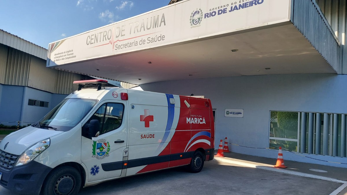 Hospital Estadual Alberto Torres, para onde o agente foi levado (Foto: Divulgação/Heat)