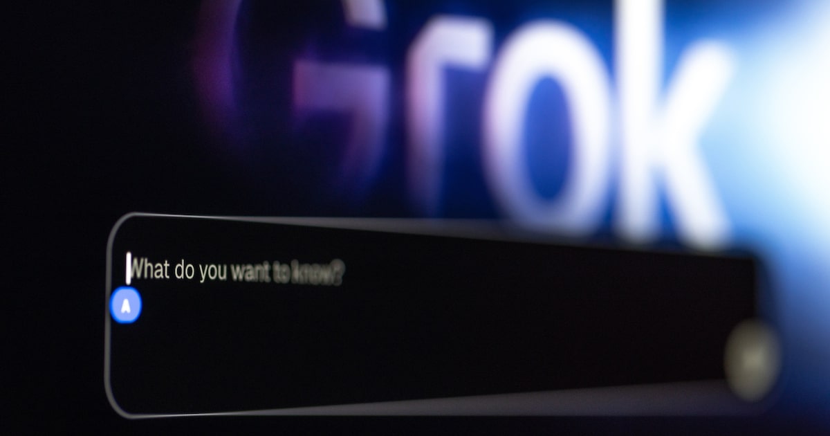 União Europeia convoca reunião após declarações antissemitas do chatbot Grok O chatbot Grok causou indignação em países europeus ao divulgar postagens antissemitas na plataforma na semana passada (Foto: Reprodução)