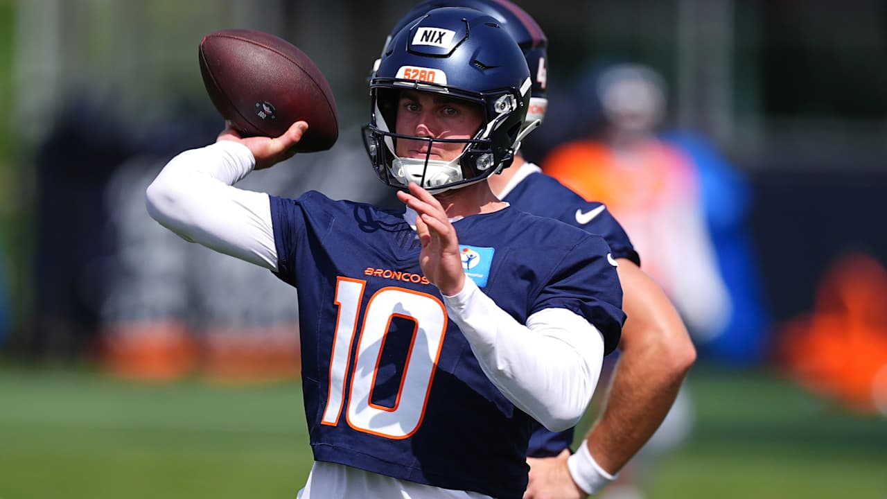 Bo Nix afirma que deseja se tornar o melhor quarterback do mundo Foto: Reprodução/@NFL