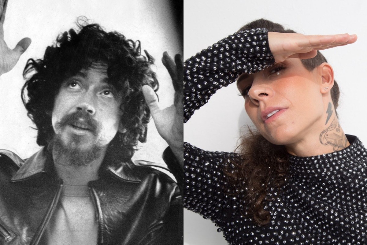 Raul Seixas provocaria polêmica e incomodaria com suas críticas, diz filha Raul Seixas (1945-1989) e Vivi Seixas, sua filha caçula, que trabalha para manter vivo o legado do pai — Foto: José Vidal/Agência O Globo e Divulgação