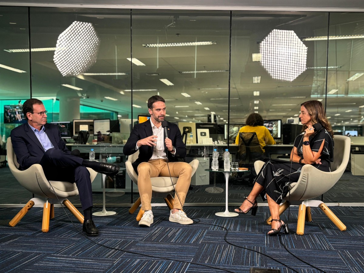 Paes e Leite pedem a Lula mais cortes de gastos e eficiência na reforma do imposto de renda O GLOBO transmite encontro entre Eduardo Leite e Paes para discussão de futuro do país — Foto: Júlia Aguiar