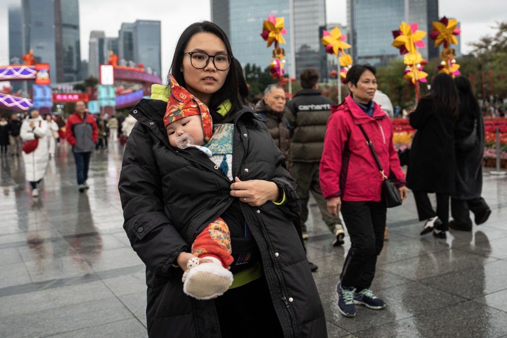 China: país vai pagar para famílias (Foto: Anadolu / Colaborador/Getty Images)