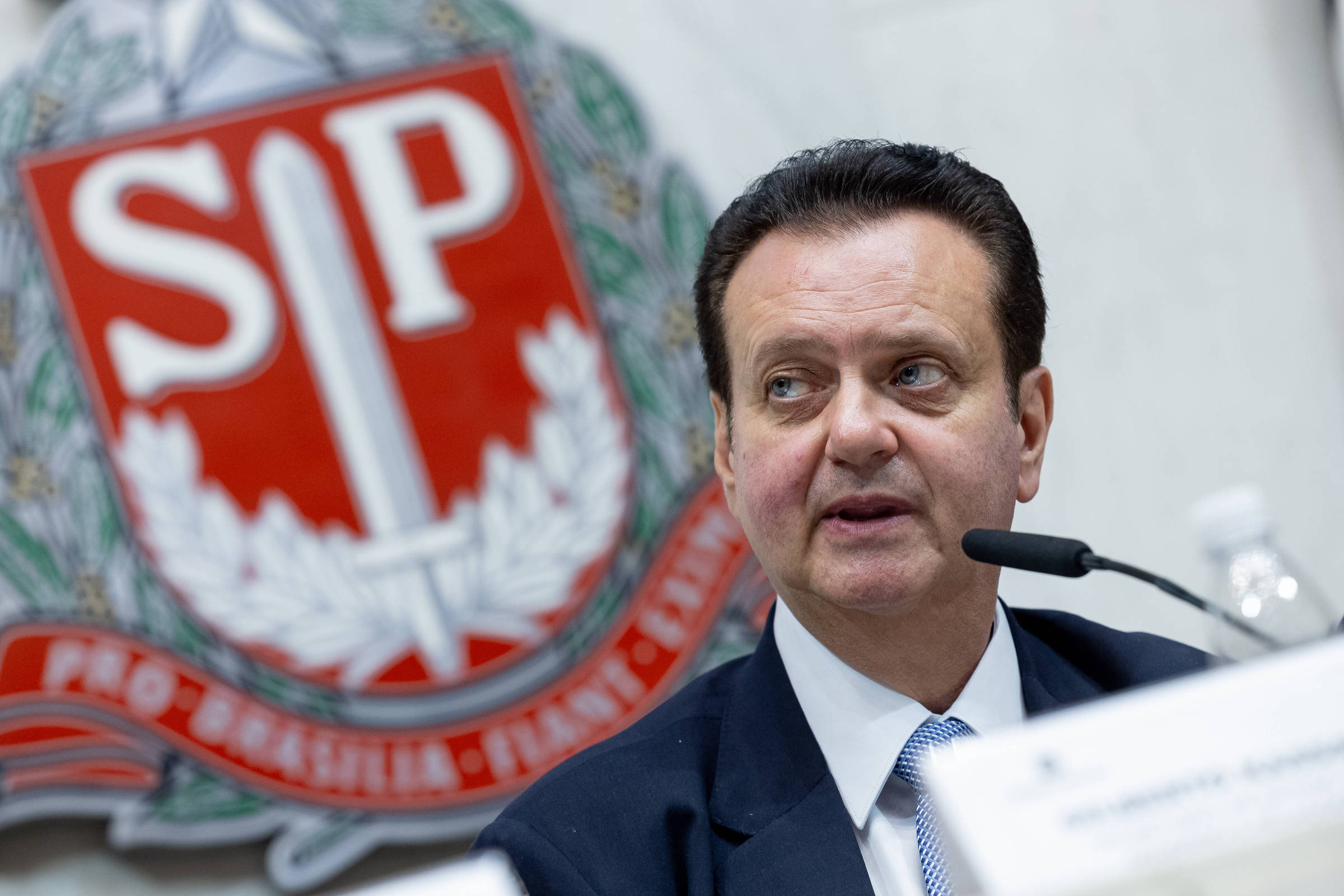 Kassab critica mudança na Lei Cidade Limpa como ameaça a São Paulo Idealizador da Lei Cidade Limpa, em 2006, quando era prefeito de São Paulo, Gilberto Kassab diz estar otimista de que a lei não será alterada na capital (Foto: Rodrigo Costa/Alesp)