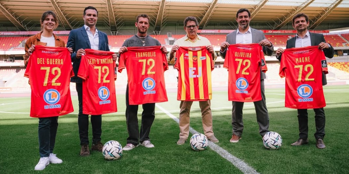Le Mans se destaca com investimentos de Djokovic e Felipe Massa no clube Novos donos do Le Mans FC (Foto: Reprodução)