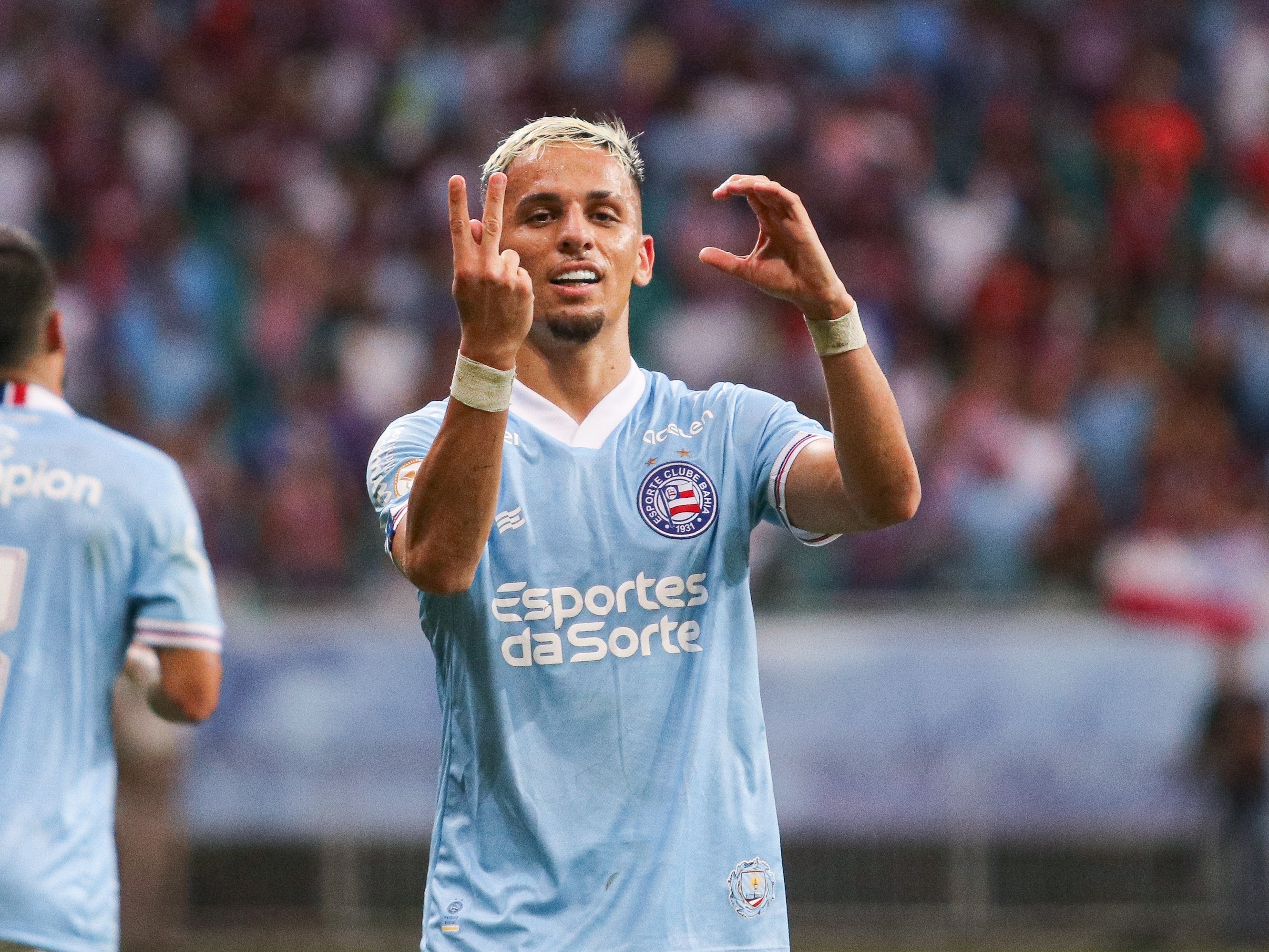 Biel, ex-jogador do Bahia, é desejado pelo Corinthians (Foto: Renan Oliveira/AGIF)