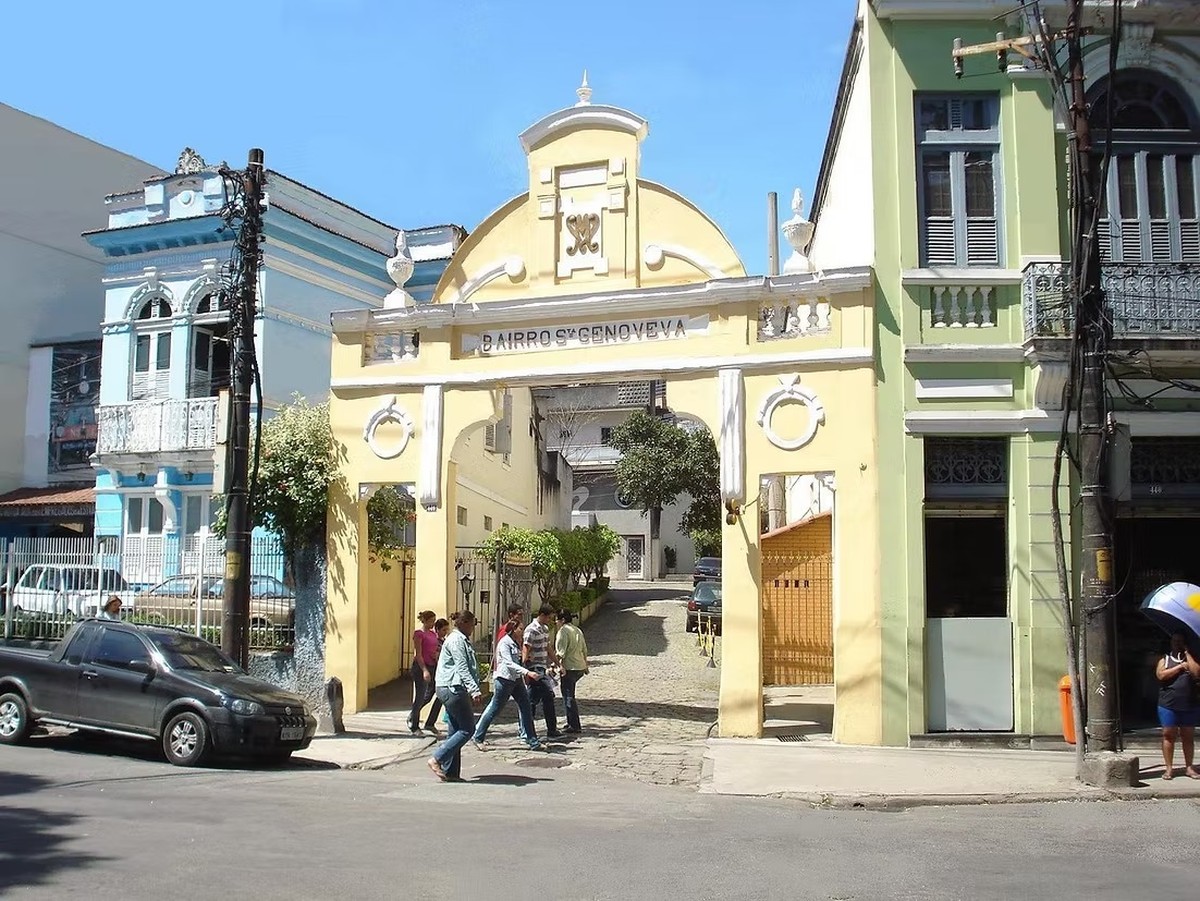 Santa Genoveva, em São Cristóvão (Foto: Reprodução/Comissão de Preservação do Patrimônio Histórico e Cultural da Arquidiocese do Rio de Janeiro)