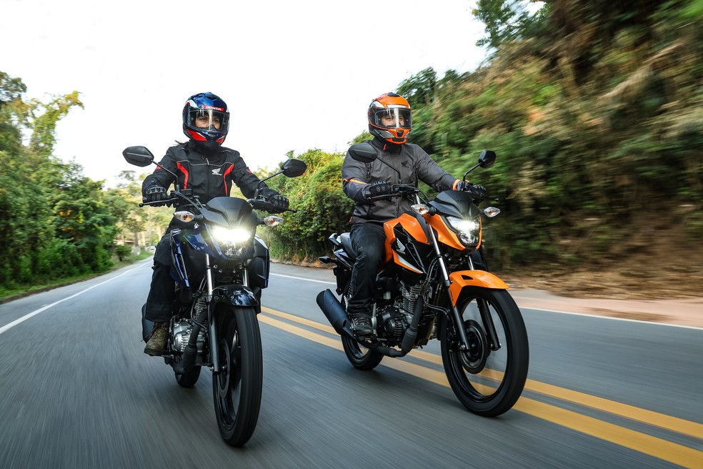 As 10 motos mais vendidas no Brasil em 2023 são reveladas Honda CG Titan 2025 — Foto: divulgação/Honda