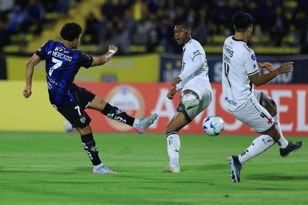 Independiente del Valle fez 4 a 0 no Vasco (Foto: X/Independiente del Valle)