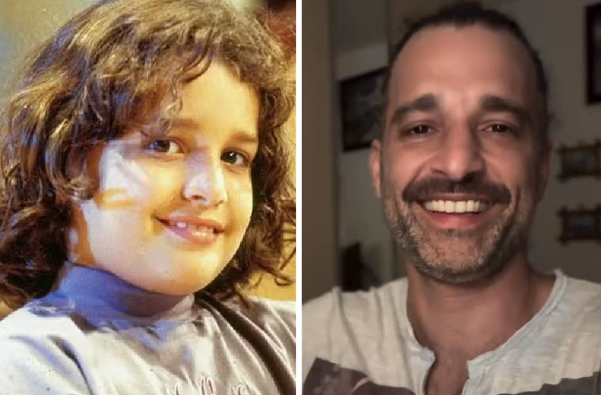 Antes e depois: Daniel Ávila, o Dudu de 'A Viagem' (Foto: Divulgação/TV Globo e Reprodução/Instagram)