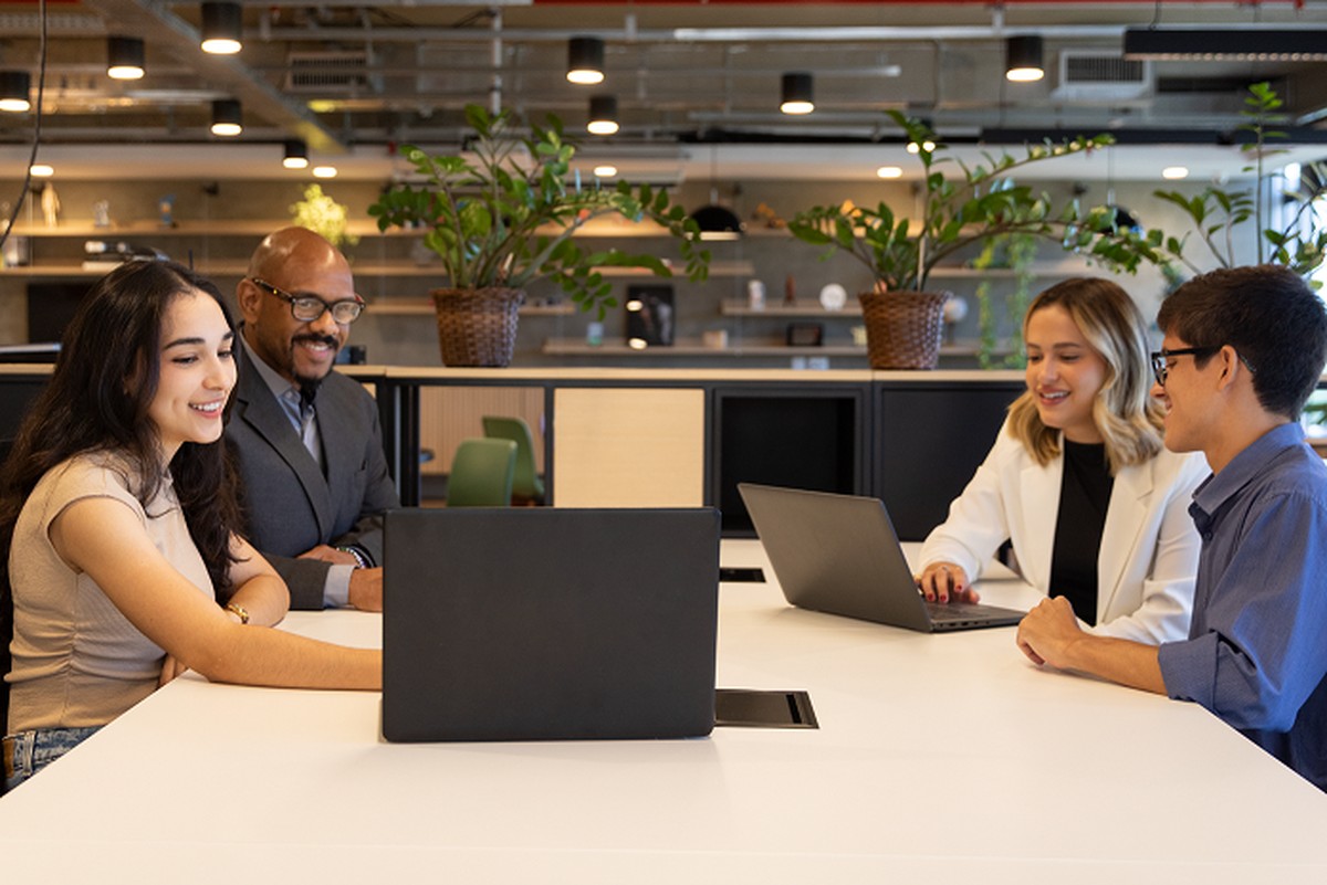 Visagio é eleita a melhor média empresa no ranking do Great Place To Work A Visagio ficou com o primeiro lugar entre as médias empresas (Foto: Divulgação/Visagio)