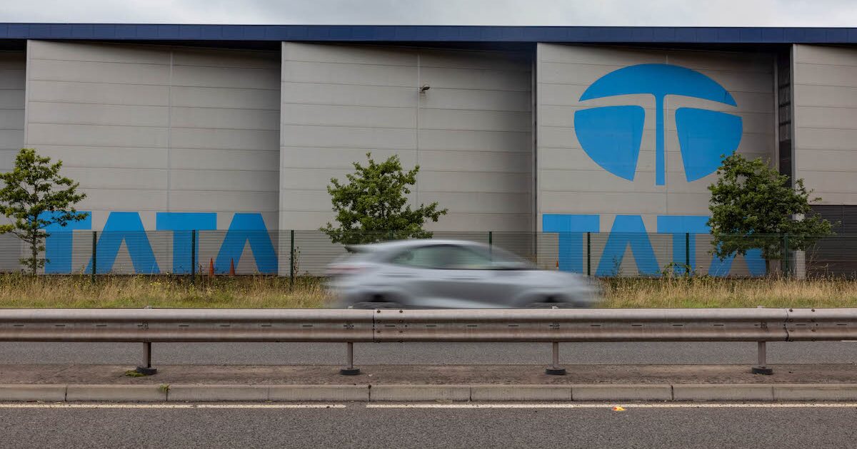 Unidade da Tata Steel no Reino Unido: exportações aos EUA representam 20% do lucro. (Foto: Hollie Adams/Bloomberg)