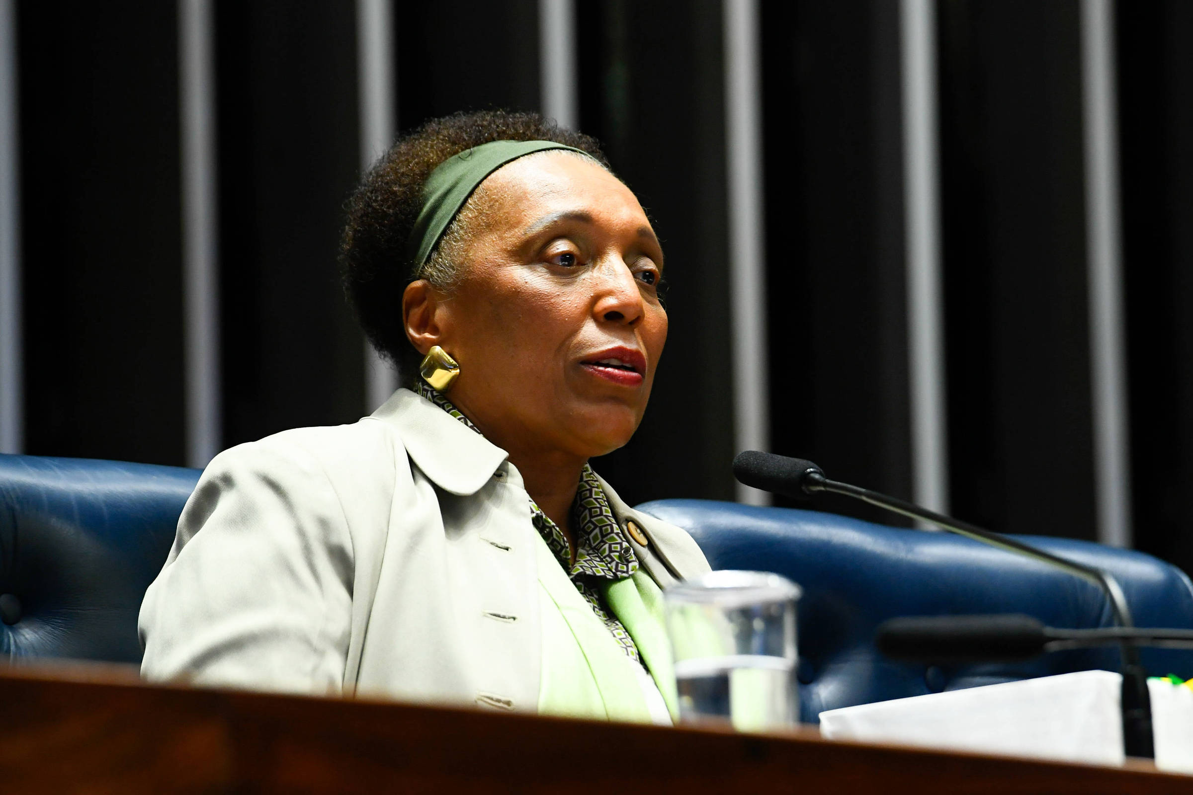 Entidades pedem a Lula nomeação de mulher negra para o Tribunal Superior Eleitoral Ministra-substituta Vera Lúcia Santana Araújo, que concorre a vaga de titular no TSE (Foto: Marcos Oliveira/Agência Senado)