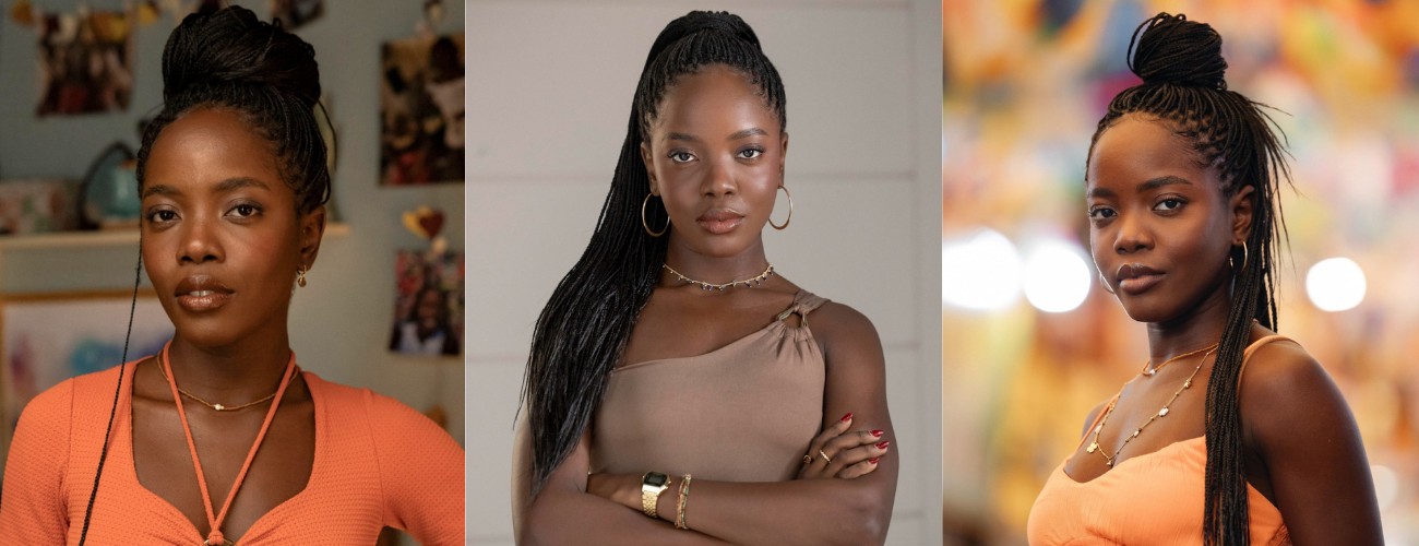 Clara Moneke transforma-se em Leona em impressionante processo de seis horas Foto: Reprodução