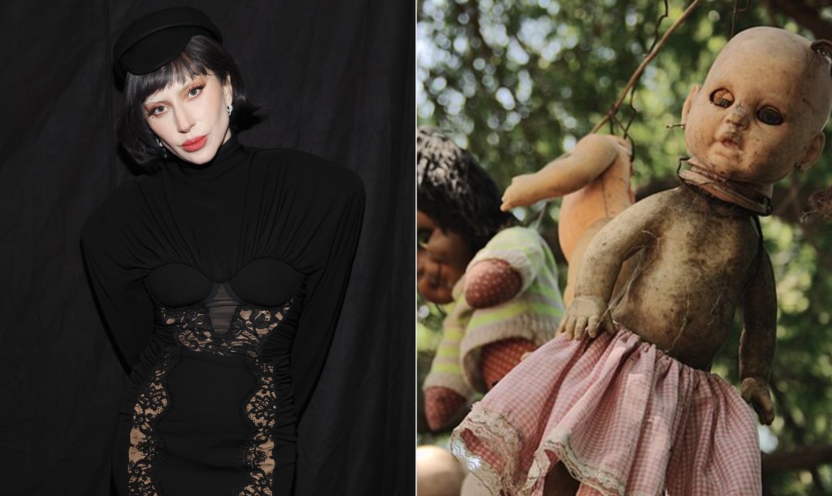 Lady Gaga teria gravado clipe em ilha no México famosa por relatos de bonecas que andam sozinhas (Foto: Reprodução/Instagram e Esparta Palma/Wikimedia Commons)