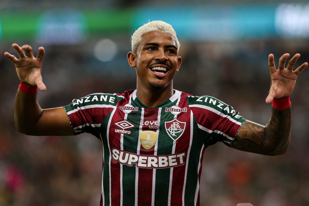 Fluminense confirma retorno de John Kennedy após período de empréstimo John Kennedy está de volta ao Fluminense (Foto: Lucas Merçon/Fluminense)