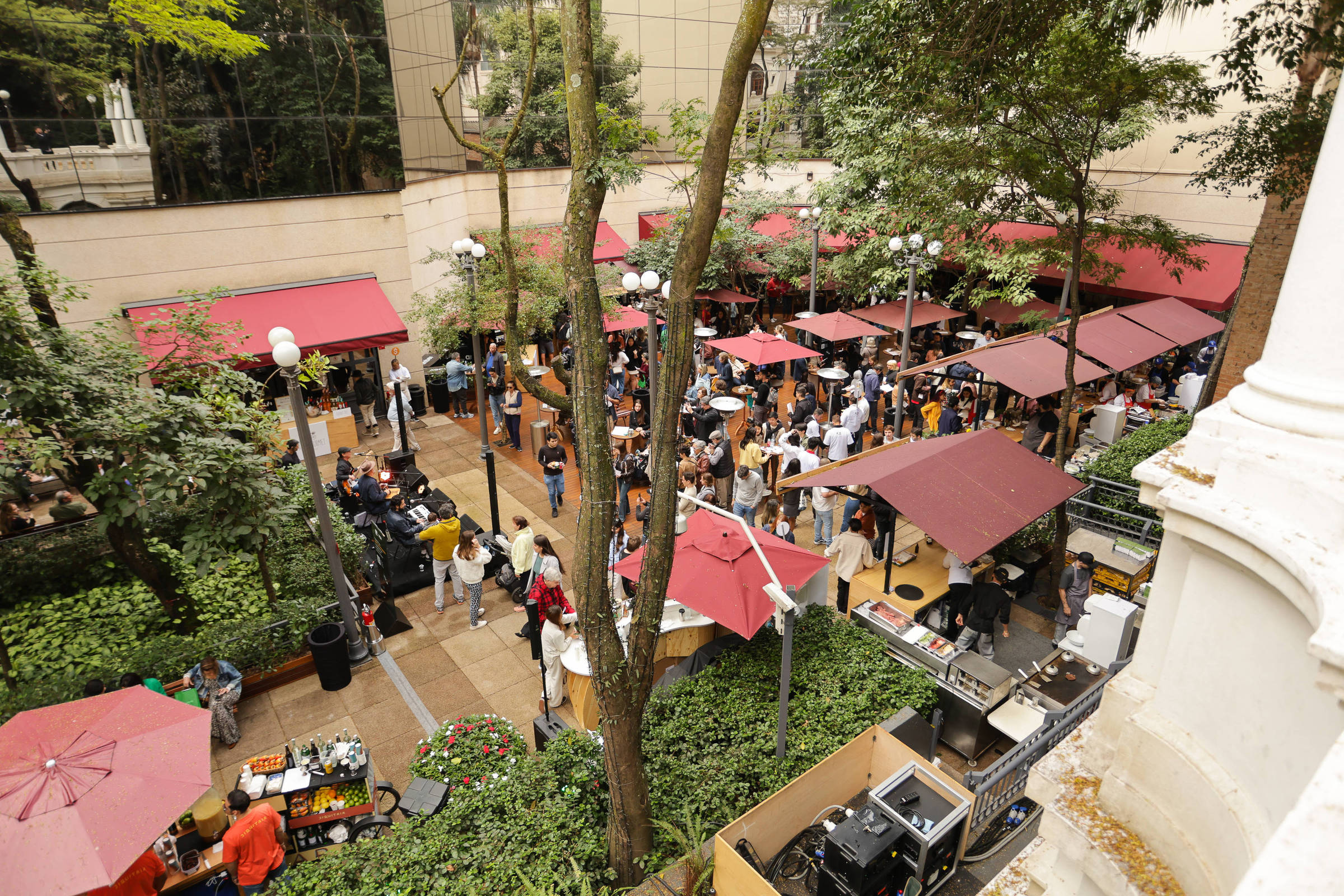 Edição anterior do Pátio Gourmet, no shopping Pátio Higienópolis (Foto: nicolas calligaro/Divulgação)