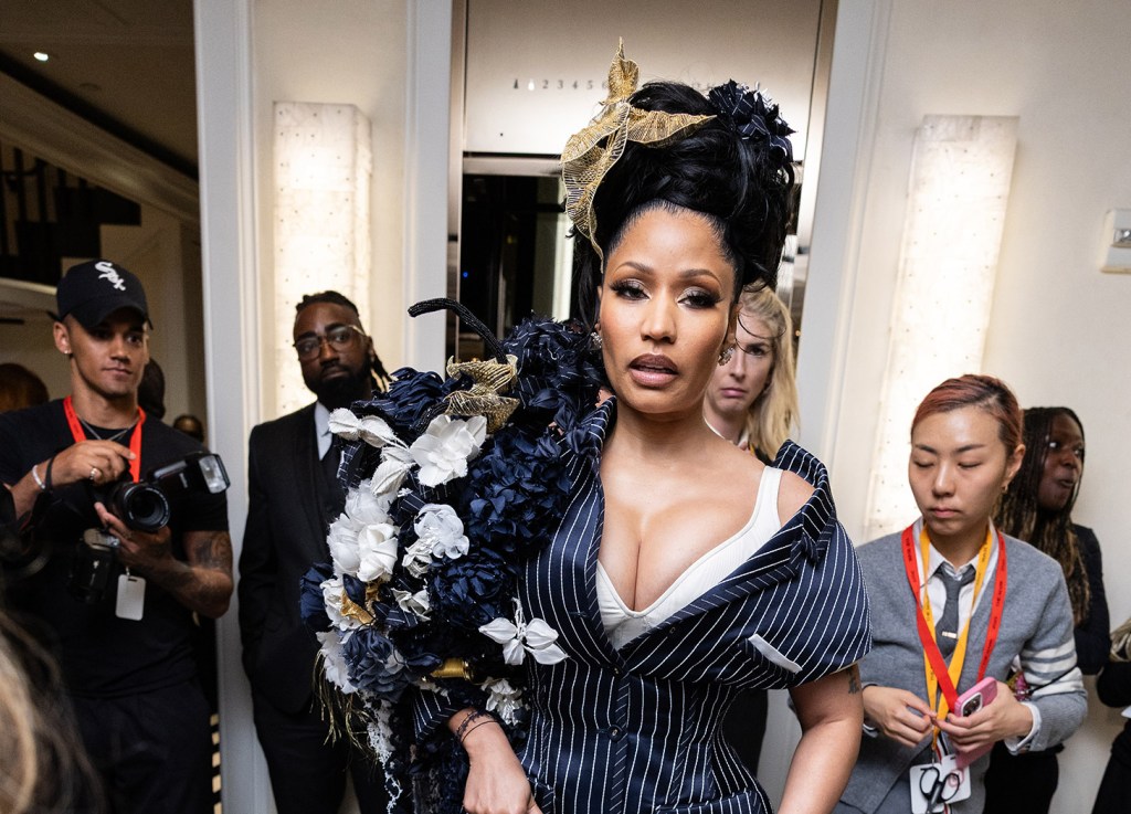 Nicki Minaj comenta sobre a negação da ação judicial de Megan Thee Stallion e Roc Nation Nicki Minaj reagiu à negativa do pedido de Megan Thee Stallion e Roc Nation para derrubar um processo movido por um cameraman. (Foto: Reprodução)