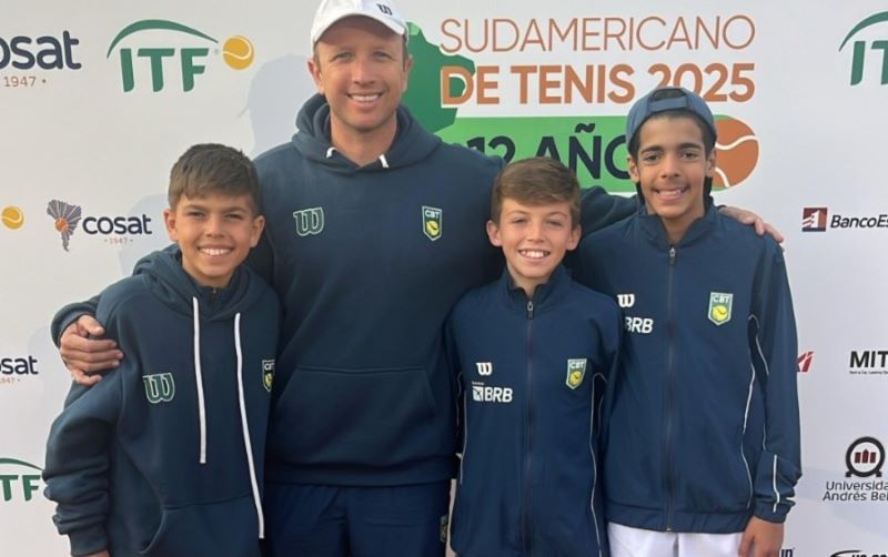 Meninos do Brasil conquistam vice-campeonato no Sul-americano sub-12 Foto: Reprodução