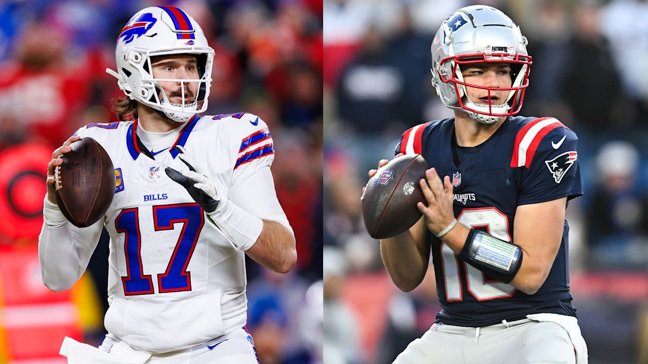 Josh Allen elogia Drake Maye e destaca sua exemplificação do futebol Foto: Reprodução/@NFL