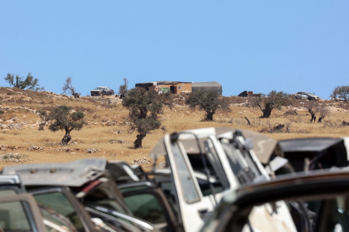 Cisjordânia registra deslocamentos em massa alarmantes, diz ONU Assentamento judaico nos arredores de Ramallah, na Cisjordânia (Foto: Zain JAAFAR / AFP)