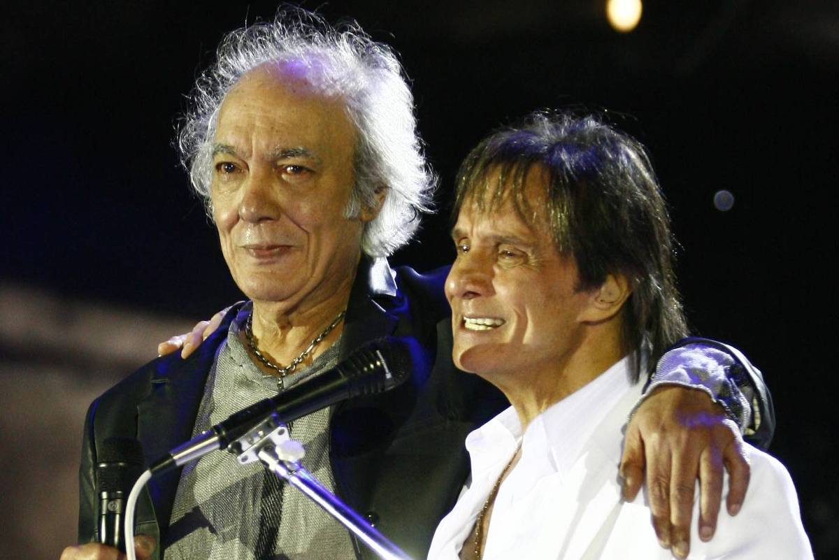 Supremo Tribunal Federal decide sobre direitos autorais de Roberto Carlos em streamings Roberto Carlos e Erasmo Carlos no especial de fim de ano da Globo, em 2013 (Foto: João Cotta/TV Globo)