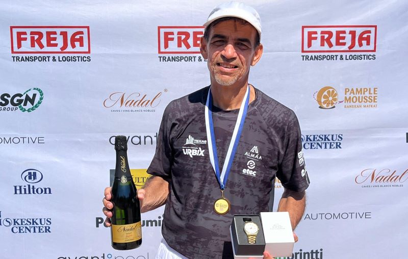 Klautau conquista importante título na Finlândia e marca sua carreira esportiva Foto: Reprodução