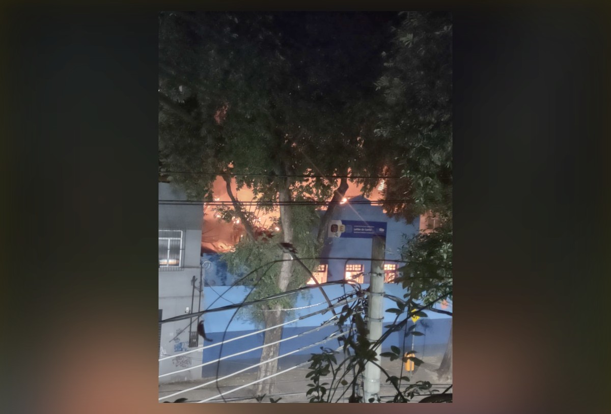 Incêndio atinge Escola Municipal Leitão da Cunha na Tijuca, mas ninguém se feriu