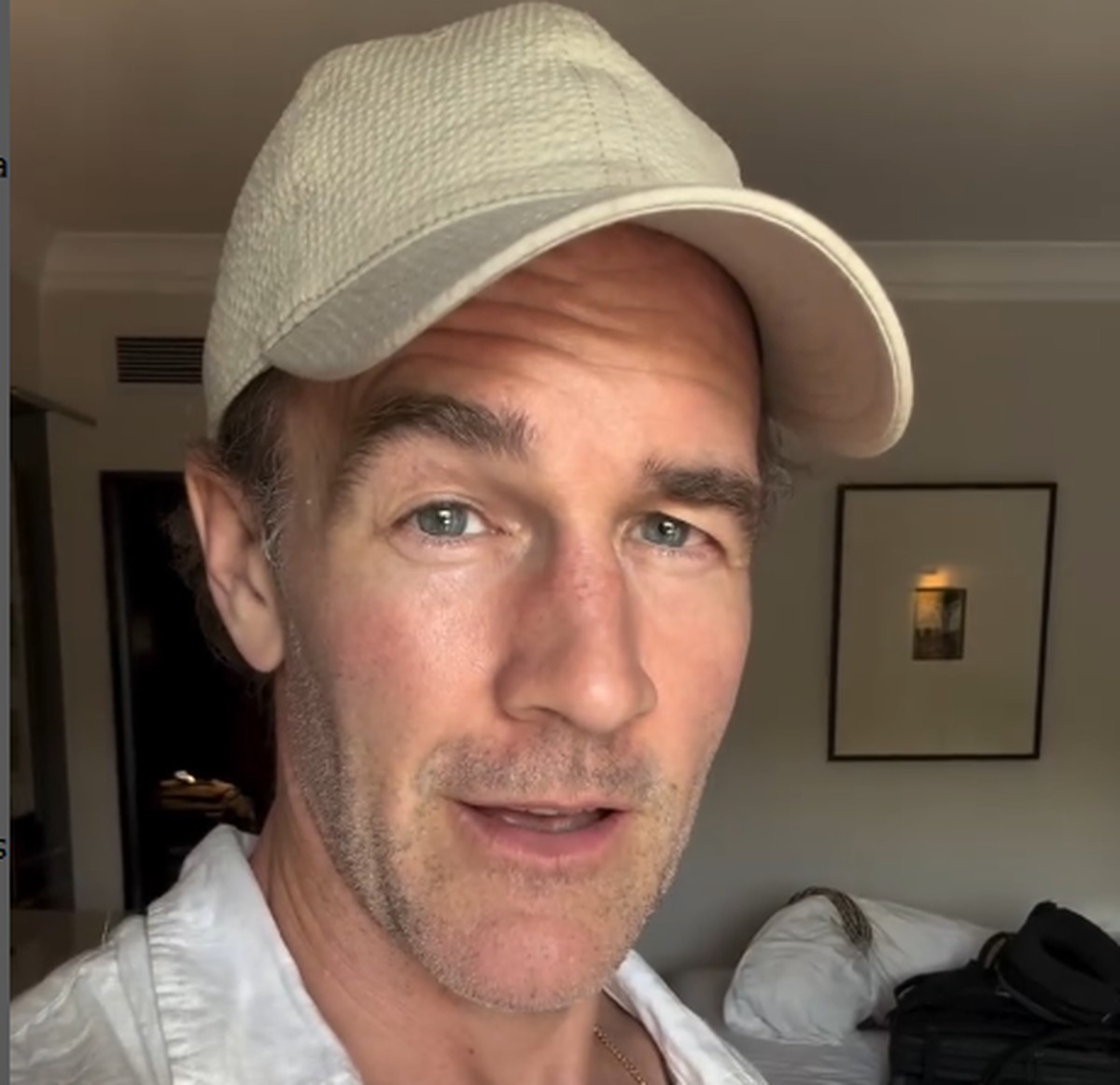 Ator James Van Der Beek (Foto: Reprodução Instagram)