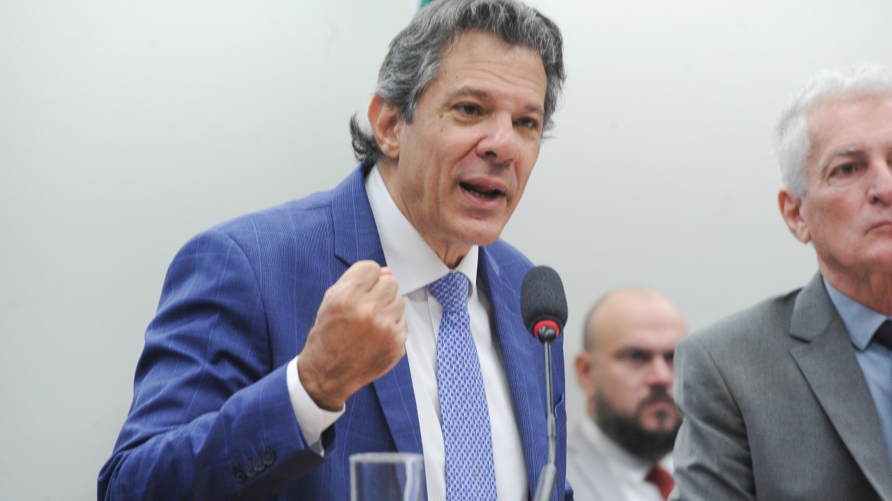 Ministro da Fazenda, Fernando Haddad, durante audiência na Câmara - 11/06/2025 (Foto: Renato Araújo/Câmara dos Deputados/Divulgação)